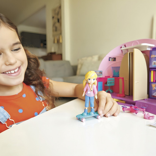 Polly Pocket La habitación de diversión para muñecas Polly Mattel Fry98