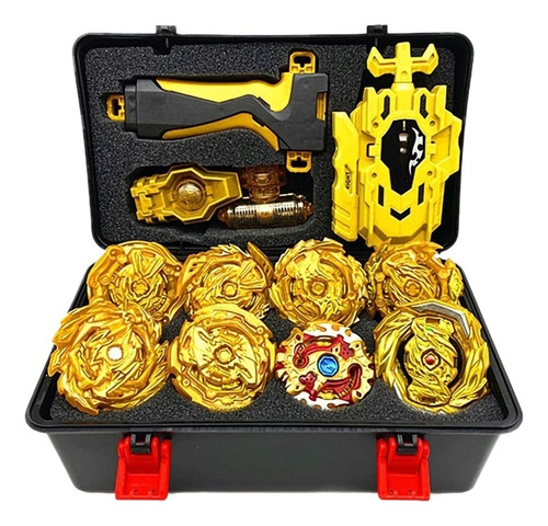 M Juego De 12 Pzs Beyblade Burst Peonzas Juguetes Regalo