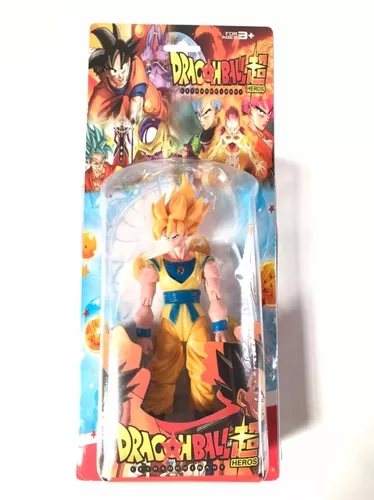 Boneco Dragon Ball Z Kai Goku Barato Ssj2 Super Articulado