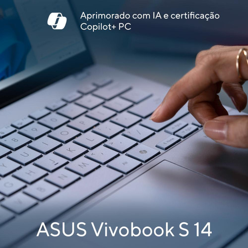 Notebook Asus Vivobook S14 Core Ultra 7 32gb 1tb Ssd W11