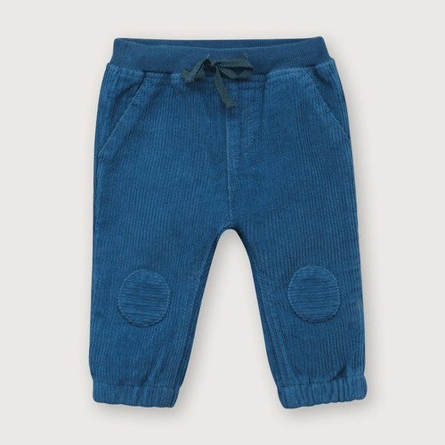 Pantalón Niño Con Rodillera Azul (rn A 09m)