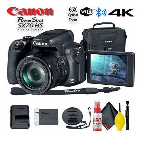 Camara Digital Canon Powershot Sx Hs Base Bundle