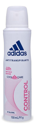 Atacado C/5 Antitranspirante adidas Control Fem 48h 150ml