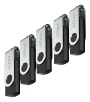 Comprar Dahua Kit De 5 Memorias U116 Usb Flash Drive 64gb Diseño Con Tapa Metálica 2.0 Lectura De Hasta 25 Mbs Escritura De Hasta 10 Mbs Ideal Para Todo Tipo De Trabajo Un15-usb-u116-20-64gb Negras