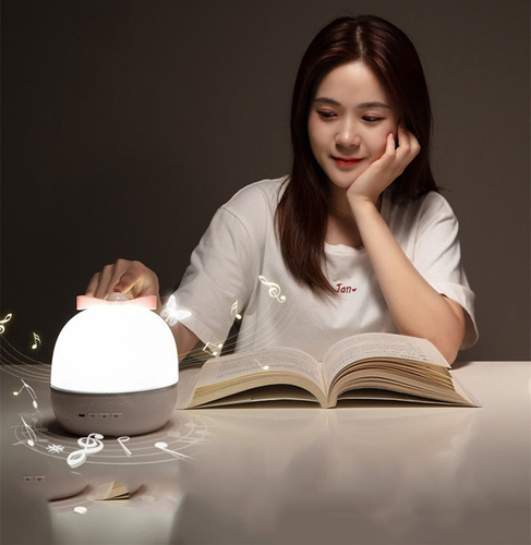 Proyector Luz De Noche Lámpara Led Cielo Estrellado Usb+músi
