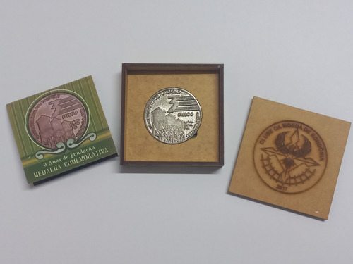 Medalha Comemorativa Clube Da Moeda De Rondônia 2017 (Usado)