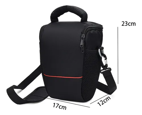 Bandolera Portátil Roja Para Cámara Réflex
