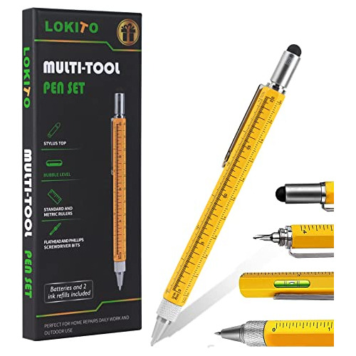 Regalo Hombres, Conjunto De Bolígrafos Multifunción, ...