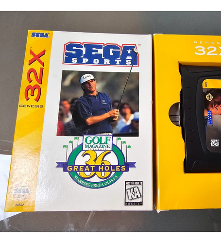 Golf Magazine Completo Para Sega 32x Leer Descripcion (Usado)