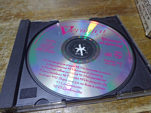 Cd Verónica Castro Vamos Al Dancing Edición Limitada (Usado)