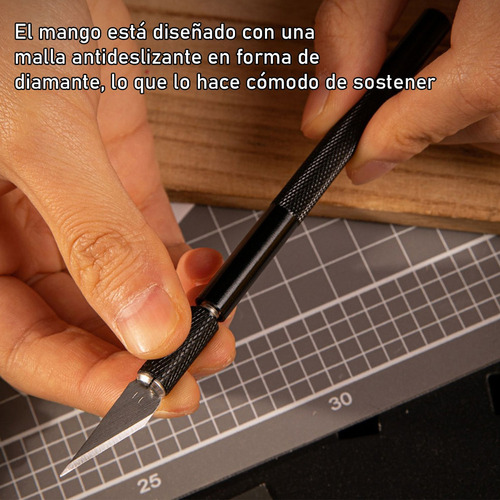 ' Exacto Profesional Cutter Cortar Cuchillo Con 100 Navajas