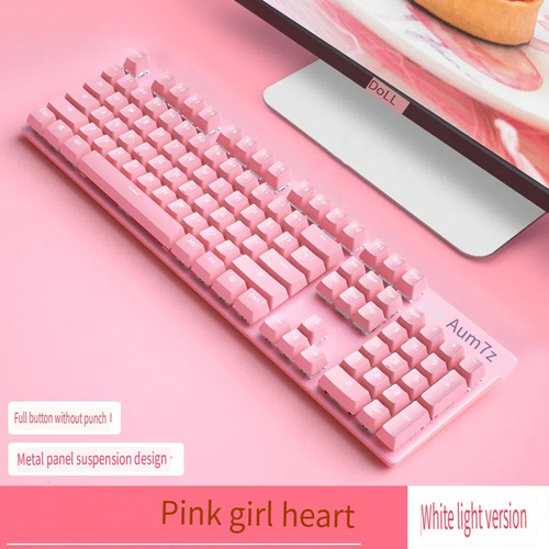Teclado Ajazz Ak687 Función Multimedia Personalizada De Modo