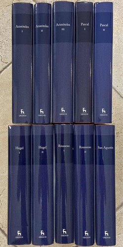 Colección Grandes Pensadores - Gredos