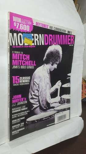 Revista Modern Drummer 45 - A Tribute To Mitch Mitchell