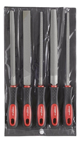 Jogo De Lima Com 5 Peças 310 Mm Gedore Red