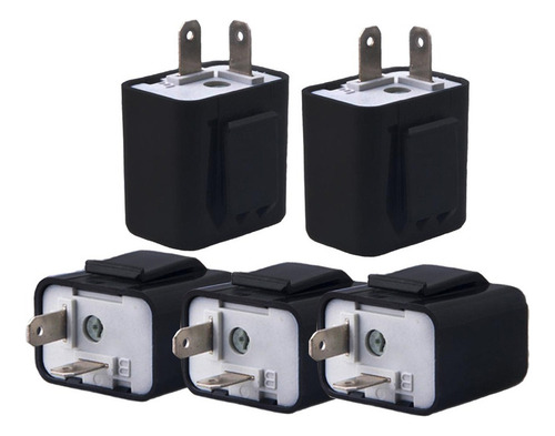 12v 2 Pin Frecuencia Ajustable Flasher Relé Intermitente