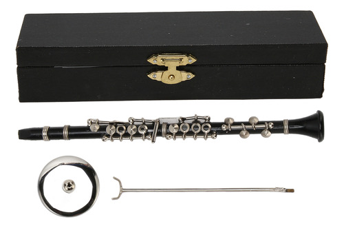 Modelo De Clarinete En Miniatura, 16 Cm, Mini Decoración Neg