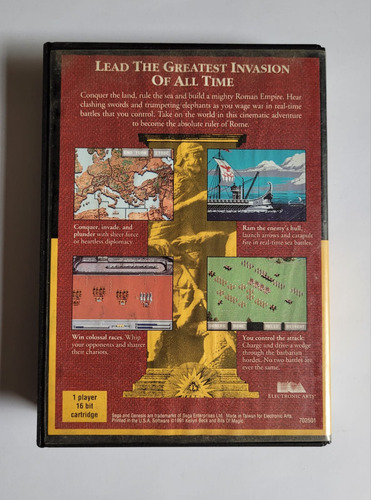 Centurion - Defender Of Rome - Sega Genesis (Usado)