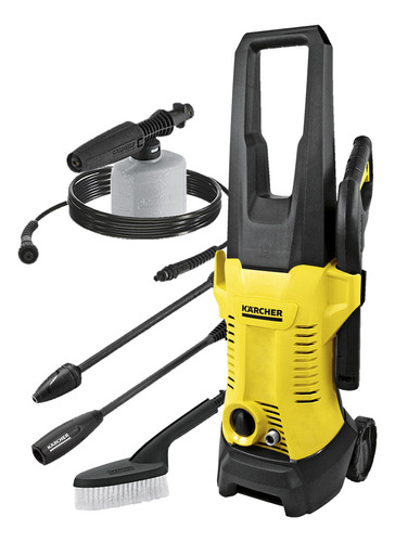 Hidrolavadora Karcher K2 Car Kit - Acerix Color Amarilla Frecuencia 50 Hz X 60 Hz