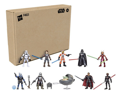 Star Wars Mission Fleet - Set De 10 Figuras 6 Cm