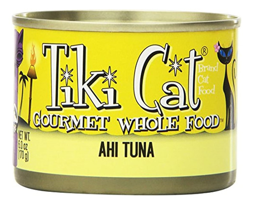 Alimento Para Gato Tiki Gato  Receta Hawaiana Grill 6 Oz X 8