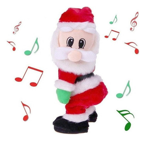 Juguete Eléctrico Twerk Santa Claus Música Bailando For [u]