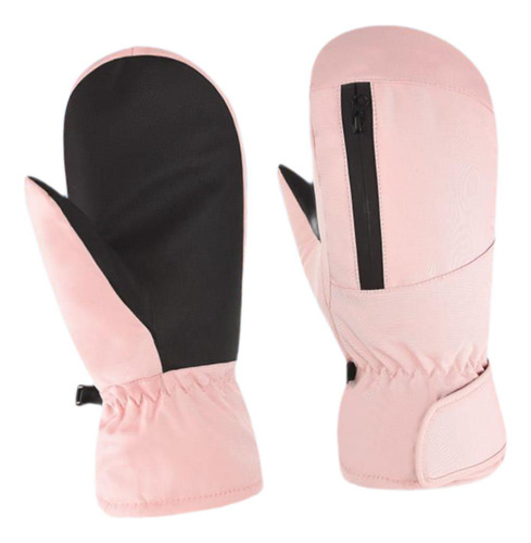 Guantes De Esquí De Invierno Guantes De Nieve Rosa