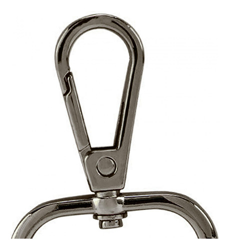 Cierres De Pinza De Langosta Para Bolso, Llavero, 31mm Negro