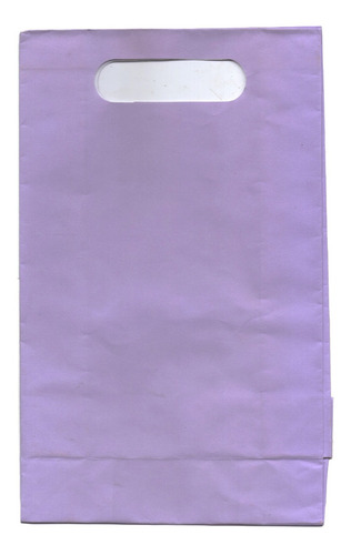 Imagen 5 de 9 de Bolsas Cotillon Unicolor De Papel X8 Decoracion Fiesta
