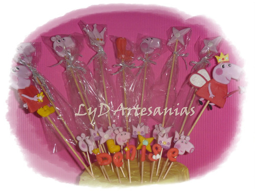 Pinches Golosineros En Porcelan Fria Para Candy Bar Por 10