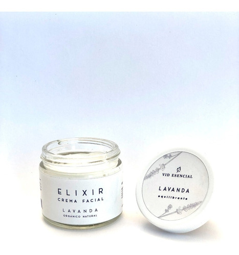 Imagen 2 de 3 de Crema Facial Elixir Lavanda Vid Esencial