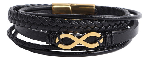 Pulsera Para Hombre Pulsera Estilo Cuero Pulsera Con