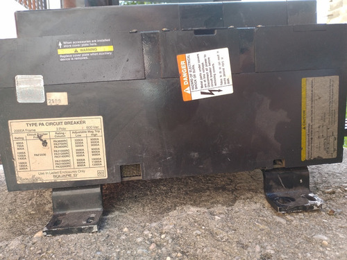Breaker Magnético 1600 Amp (Usado)
