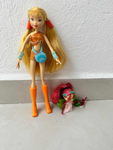 Muñeca Stella Winx (sin Pixie) Edición Mattel 2002 (Usado)