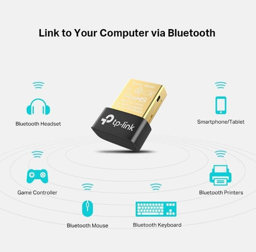 Adaptador Bluetooth 4.0 Tp-link Ub400 Nano Usb