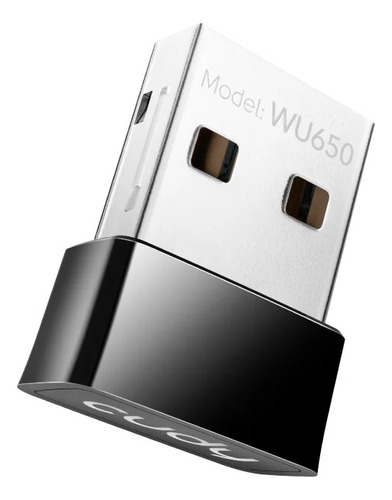 Cudy Wu650 Adaptador Usb Negro 650 Mbps Wireless
