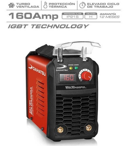 Soldadora Inverter Por Electrodos - 160 A