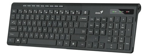 Teclado Inalambrico Genius Slimstar 7230 Black - Revogames
