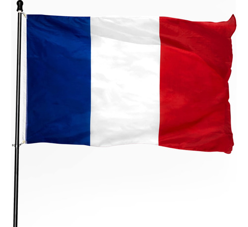 Whgj Bandera Francesa De 3 X 5 Pies, Bandera Nacional De Fra