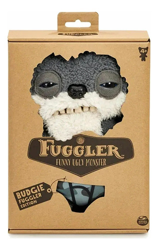 Peluche Fuggler Zuru Sketchy Squirrel Con Dientes