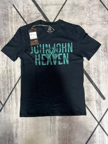 Camiseta John John Masculina Regular JJ Made In Cinza Claro