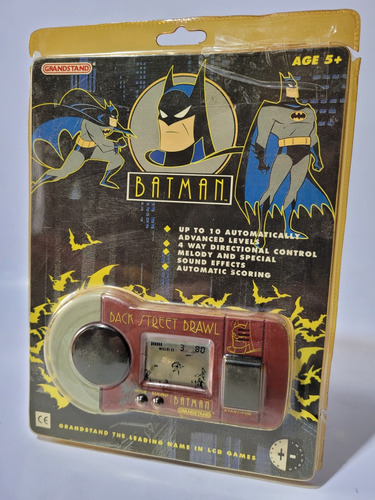 Game Portátil Batman Back Street Brawl - 1992 - Grandstand 