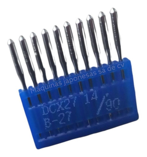 Imagen 2 de 2 de 100 Agujas Para Máquina Overlock Industrial