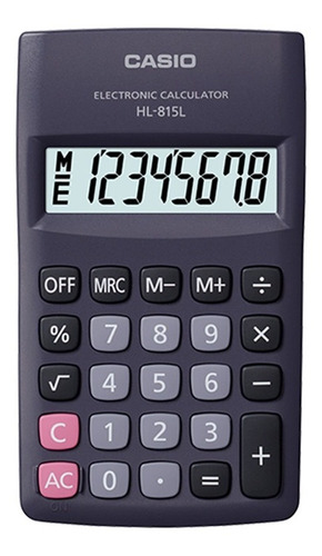 Paquete 10 Calculadoras Portátil Casio Hl-815l |uofficeshop|