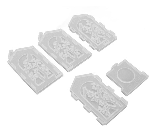 Moldes De Resina Epoxi, Candelabro, Molde De Silicona, Diseñ