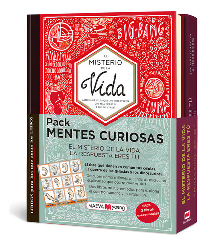 Pack Mentes Curiosas, De Schutten, Jan Paul. Editorial Maeva Ediciones, Tapa Dura En Español, 2024