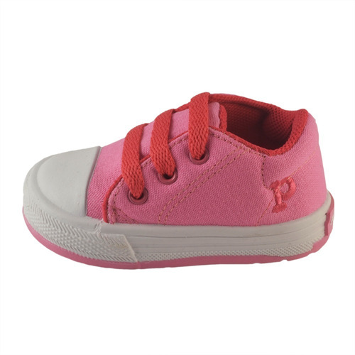 Zapatilla Bebe Lona Chicle Pampero Infantil