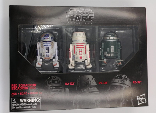 Hasbro Star Wars Black Series Red Squadron Figuras Droides