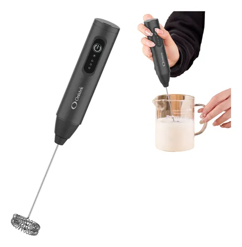 🌀 Mini Mixer Portátil Espumador De Leite Café Usb Recarregável
