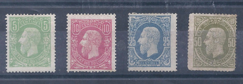 2584 - Congo Belga 1886 Rei Leopoldo Ii Yvert 1/4